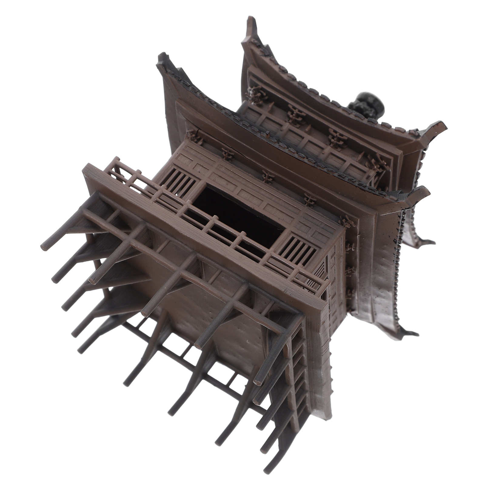 Bonsai Garden Landscape Design - Miniature Chinese Pavilion Ornamental Garden Pagoda