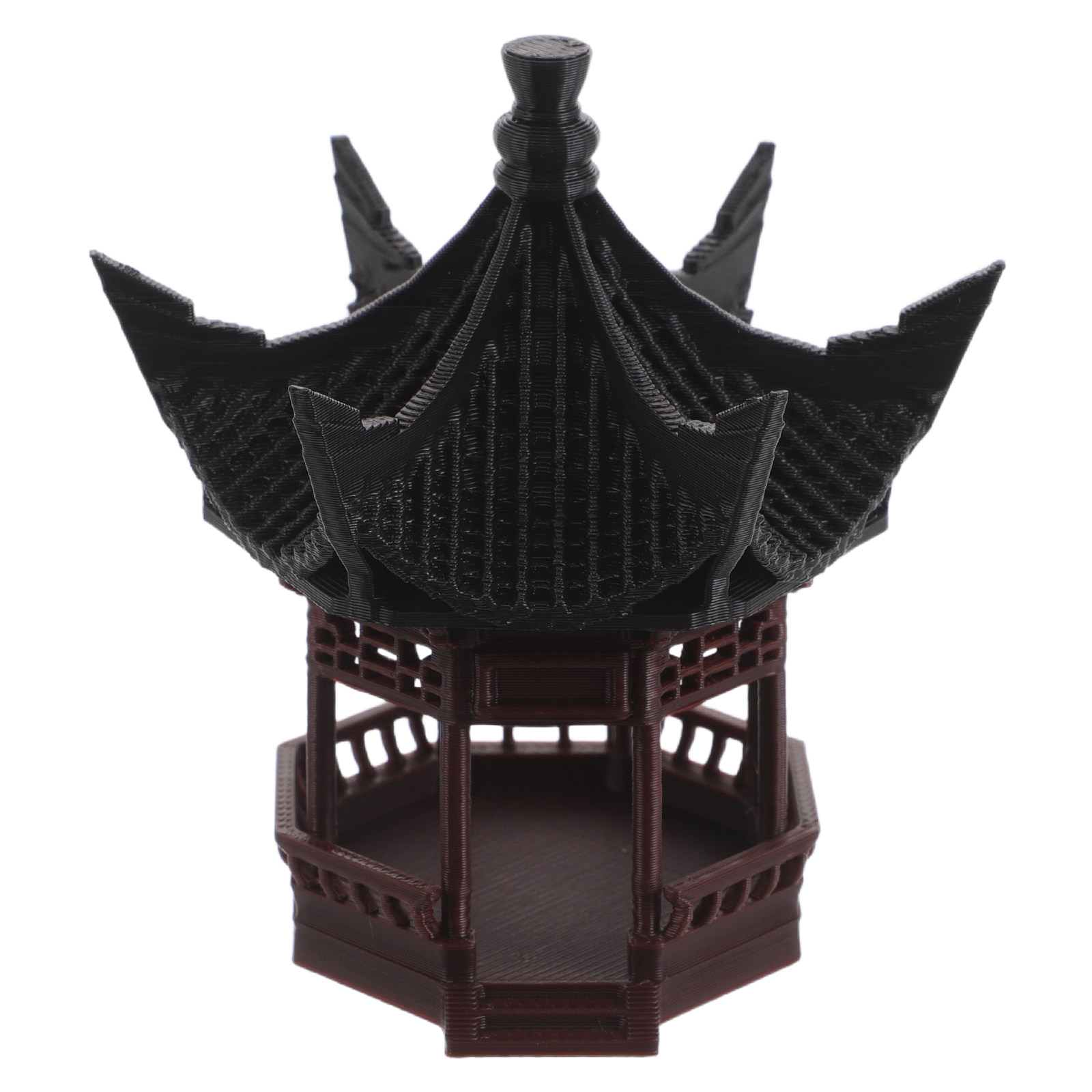 Bonsai Garden Landscape Design - Mini Pagoda Landscape Decoration Intricate Traditional