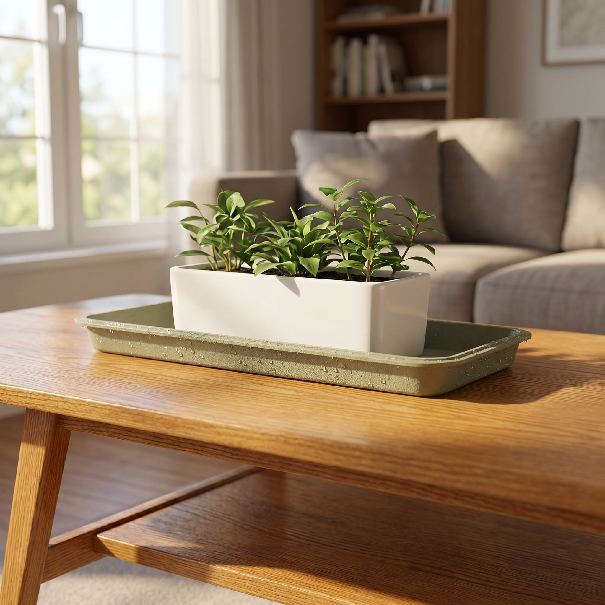 29.5x14.5cm Rectangular Plant  - đánh giá và giá Drip Tray Saucer