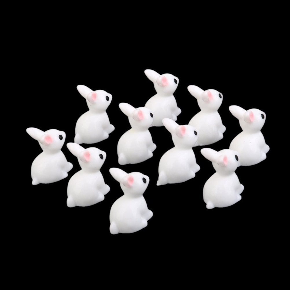 10Pcs Exquisite Mini Rabbits D - đánh giá và giá Bonsai Garden Landscape Design