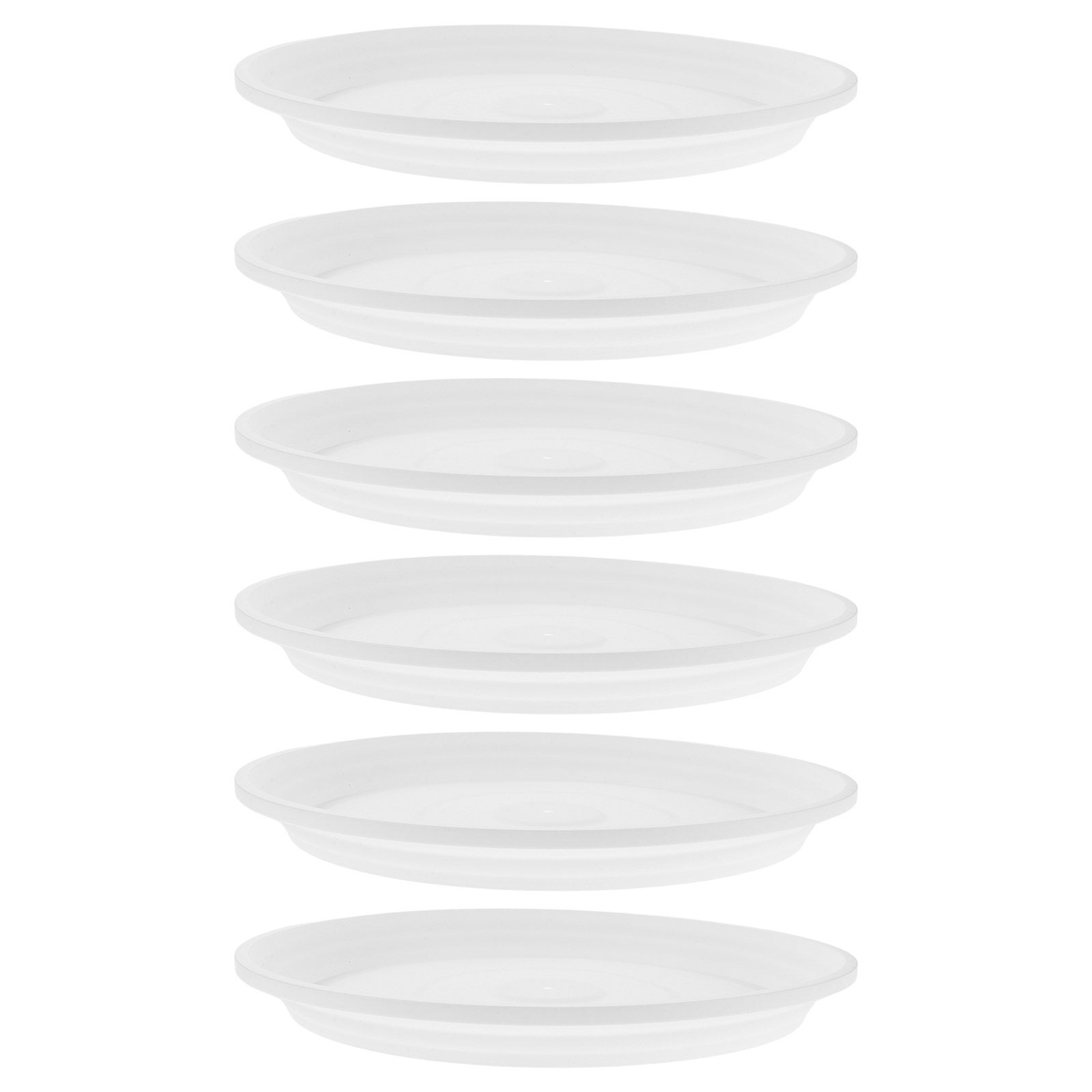 6Pcs 10.61 Inch Round Plastic  - đánh giá và giá Drip Tray Saucer